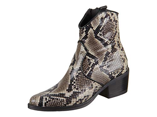 Alpe 4565 Botines Tejanos Camperos Casual de Mujer - 36, Serpiente