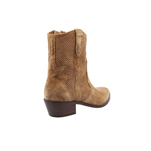 ALPE Botin Cuero 4575 11 01 Botines Camperos para Mujer, 38