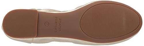 Amazon Essentials Belice Ballet Flat Zapatos Bailarinas, Dorado, 38 EU