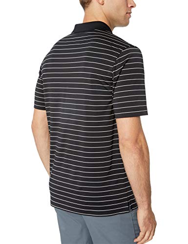 Amazon Essentials – Polo de golf de corte recto y secado rápido para hombre, Negro (Black), US XL (EU XL-XXL)