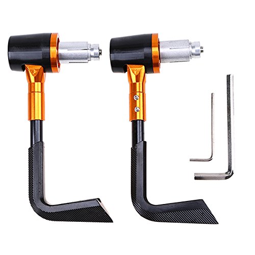 Anay – Protectores universales de la mano para la maneta del freno y del embrague en manillares de motocicleta de 22 mm (LMODRI)