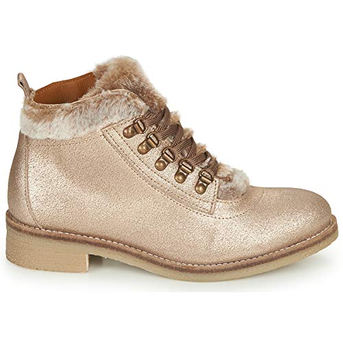 André Brise Botines/Low Boots Mujeres Beige - 39 - Botas De Caña Baja Shoes