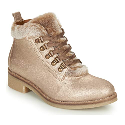 André Brise Botines/Low Boots Mujeres Beige - 39 - Botas De Caña Baja Shoes