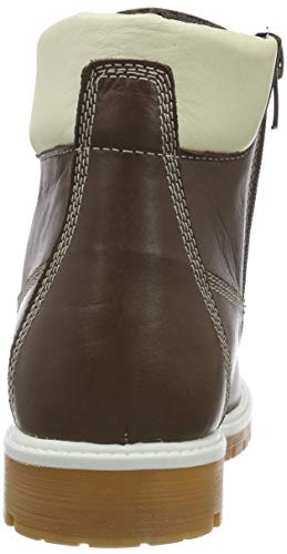 Andrea Conti 0026809, Botas Militares Mujer, Marrón Oscuro 061, 38 EU