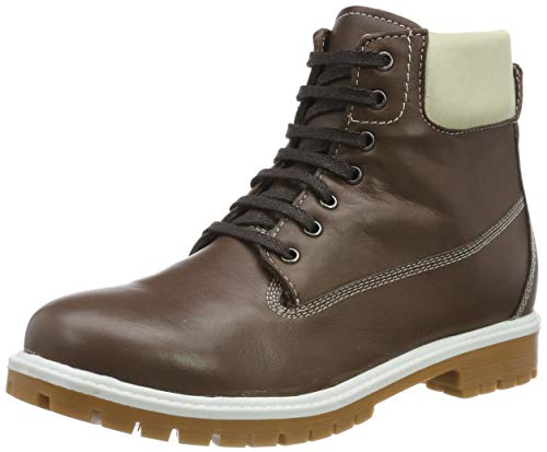 Andrea Conti 0026809, Botas Militares Mujer, Marrón Oscuro 061, 38 EU
