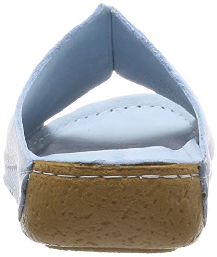 Andrea Conti 0027423, Zuecos Mujer, Azul Claro 019, 40 EU