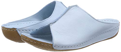 Andrea Conti 0027423, Zuecos Mujer, Azul Claro 019, 40 EU