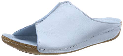 Andrea Conti 0027423, Zuecos Mujer, Azul Claro 019, 40 EU