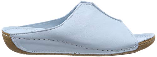 Andrea Conti 0027423, Zuecos Mujer, Azul Claro 019, 40 EU