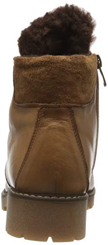 Andrea Conti 348780, Botas Cortas al Tobillo Mujer, Brandy, 39 EU
