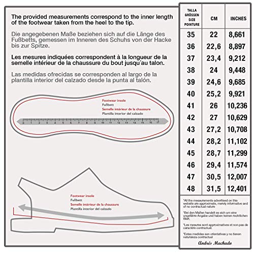 Andres Machado - Sandalias de Verano de Goma Unisex para Mujeres, Hombres y niños - AM188 - cangrejeras con Cierre de Hebilla - Transparente -EU 44
