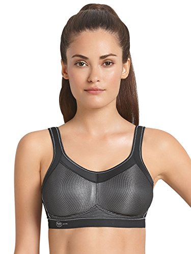 Anita Active Momentum - Sujetador deportivo para mujer, Negro (Schwarz 001), 105C EU