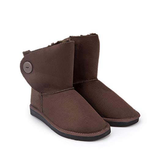 Antarctica Boots Botas para mujer con diseño de pelo, color Marrón, talla 37 EU
