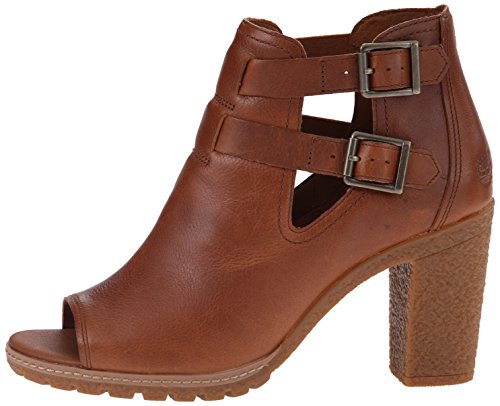 Aparecido Botines Punta Abierta Mujer TIMBERLAND 8026B Glancy Peept Oe 36 Marrone