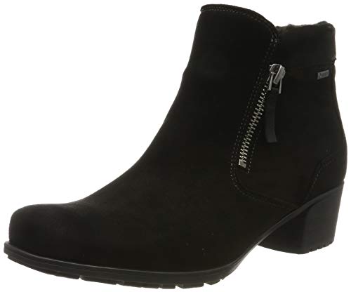 ara Avignon 1245435, Botines Mujer, Negro (Schwarz 01), 42 EU