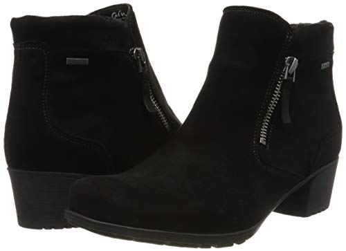 ara Avignon 1245435, Botines Mujer, Negro (Schwarz 01), 42 EU