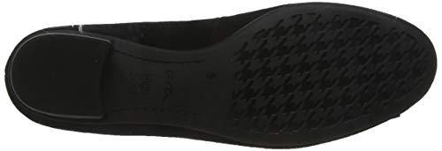 ara Bari 1243720, Bailarinas Mujer, Negro (Schwarz 75), 39 EU