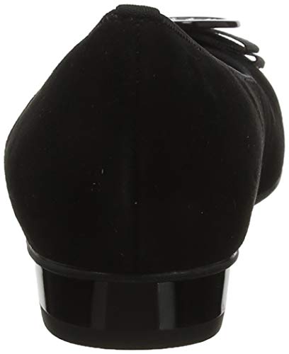ara Bari 1243720, Bailarinas Mujer, Negro (Schwarz 75), 39 EU