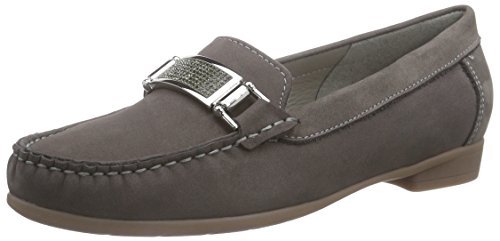 ara Boston, Mocasines Mujer, Gris-Grau (Street 07), 37 EU