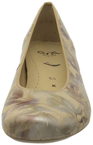 ara Brügge, Zapatos de Tacón Mujer, Beige (Lehm 11), 39 EU