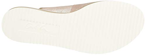 ARA Durban, Sandalias con Punta Abierta Mujer, Oro Rosa Dorado 08, 41.5 EU