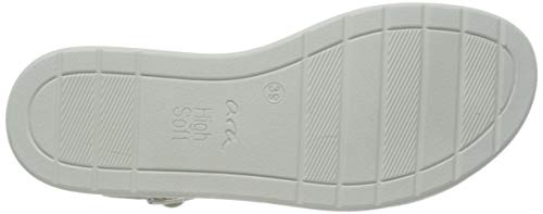 ara Ibiza 1232301, Sandalia con Pulsera Mujer, Blanco (Weiss 06), 42 EU