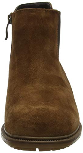 ara Kansas 1248801, Botas Chelsea Mujer, Marrón (Setter/Cognac 66), 37 EU