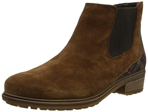 ara Kansas 1248801, Botas Chelsea Mujer, Marrón (Setter/Cognac 66), 37 EU