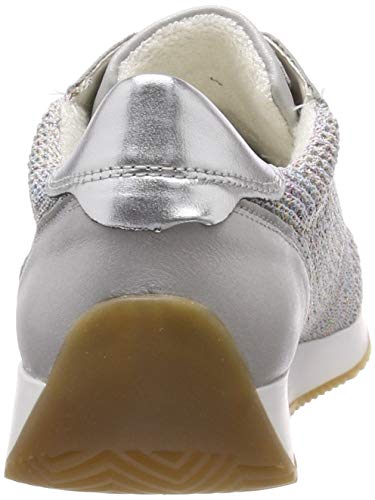 ara Lissabon 1224027, Zapatillas Mujer, Gris (Candy-Weiss, Sasso/Silber 21), 37 EU