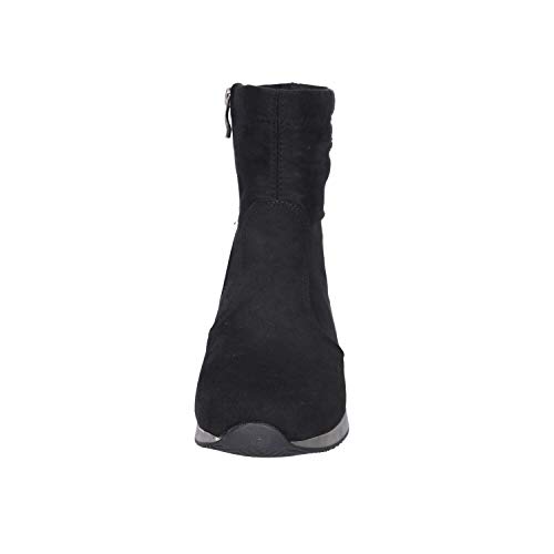 ara Lissabon 1244037, Botines Mujer, Schwarz, 38 EU
