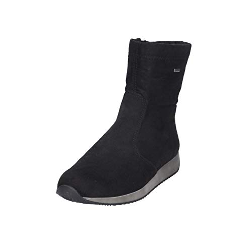 ara Lissabon 1244037, Botines Mujer, Schwarz, 38 EU