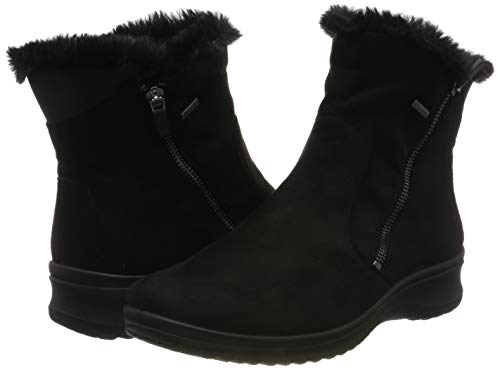 ara München 1248501, Botas de Nieve Mujer, Schwarz, 39 EU