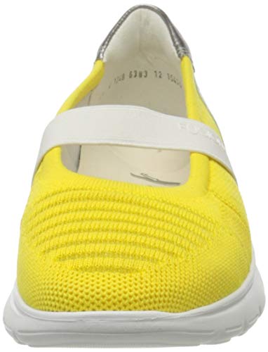 ARA Porto, Bailarinas con Punta Cerrada Mujer, Blanco Citrus Weiss Zinn 07, 42 EU