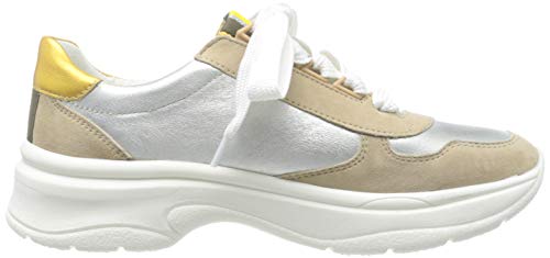 ARA Roma, Zapatillas Mujer, Amarillo Camel Oro Blanco Amarillo 07, 37 EU
