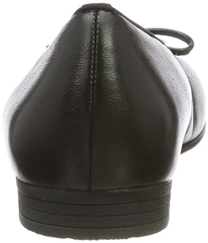 ARA Sardinia 1241329, Zapatos Tipo Ballet Mujer, Negro 01, 42.5 EU