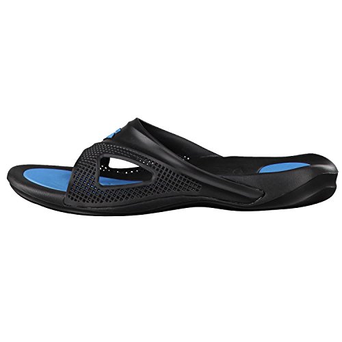 Arena Hydrofit Man Hook Zapatos de Playa y Piscina, Hombre, Negro (Black/Turquoise 083), 41 EU (7.5 UK)