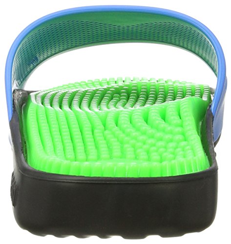 ARENA Unisex Badesandale Marco X Grip, Zapatos de Playa y Piscina Adulto, Solid Lime Turquoise 37, 40 EU