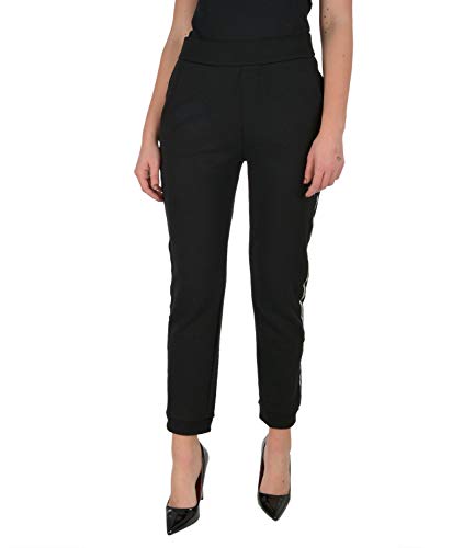 Armani Exchange Skinny Fit Jeans Pantalón Deporte, Negro, S para Mujer