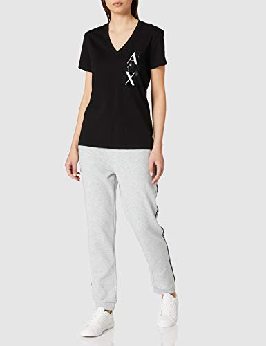 Armani Exchange Skinny Fit Jeans Pantalones Deportivos, Bc04 Htr Grey, M para Mujer