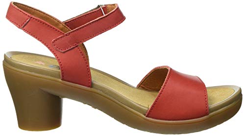 Art ALFAMA, Sandalia con talón Mujer, Coral, 38 EU