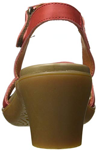 Art ALFAMA, Sandalia con talón Mujer, Coral, 38 EU