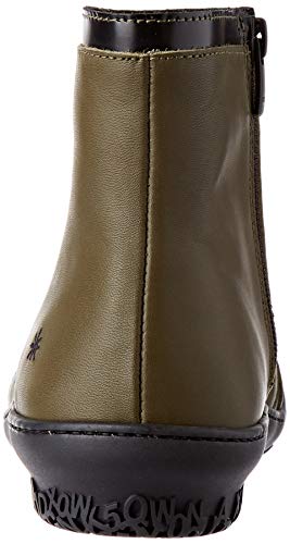 Art Antibes, Botas Mujer, Kaki-Black, 39 EU