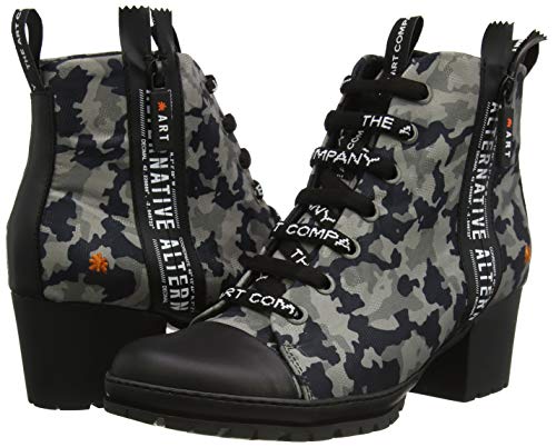 Art Candem, Botas Mujer, Camuflaje Black, 42 EU