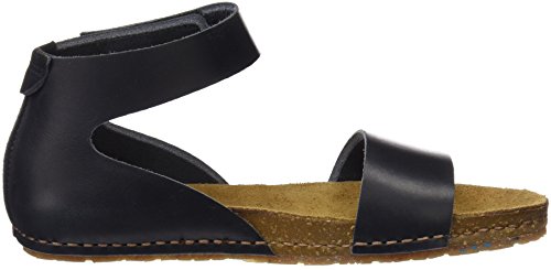 Art Creta, Sandalia con Pulsera Mujer, Negro (Black), 40 EU
