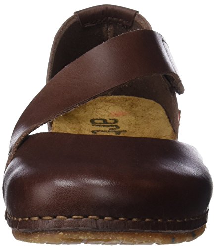 Art Creta, Sandalias con Punta Cerrada Mujer, Marrón (Brown), 38 EU