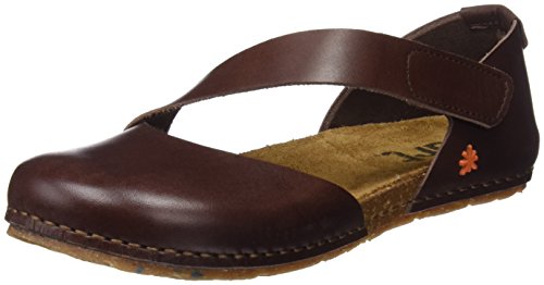 Art Creta, Sandalias con Punta Cerrada Mujer, Marrón (Brown), 38 EU