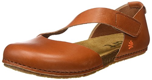 Art Creta, Sandalias con Punta Cerrada Mujer, Marrón (Cuero Brown), 39 EU