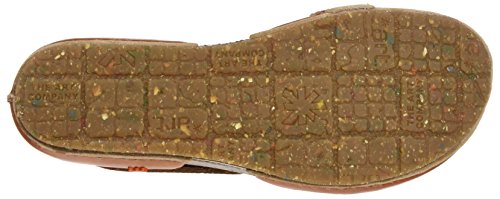 Art Creta, Sandalias con Punta Cerrada Mujer, Marrón (Cuero Brown), 39 EU