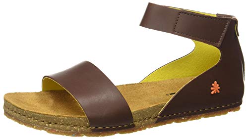 Art Creta, Sandalias Planas Mujer, Brown, 41 EU