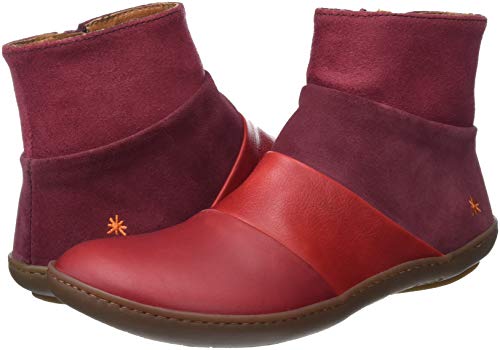 Art KIO, Botines Mujer, Rojo (Amarante Amarante), 37 EU